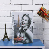 Decorative Hardcover Lockable Book Safe - Marilyn Monroe