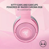 Razer RZ04-03520100-R3M1 Kraken BT Kitty Edition Headset, Quartz/Pink