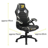 Brazen Puma PC Gaming Chair Grey