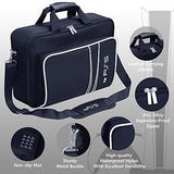 omarando Carrying Case for PS5,Storage Bag for PS5,Travel Bag for PS5 Console Games and Accessories,Included Gamepad Controller Protective Box (Black-White)