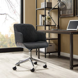 Artiss Home Study Office Chair Grey Fabric Executive Computer Chair