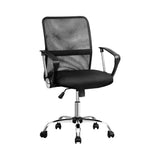 Artiss Home Study Office Chair Black Mesh Mid-Back Executive Computer Chair