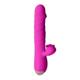 Rabbit Vibrator Licking Tongue G-Spot Dildo Clit Thrusting Sex Toy Anal Adult