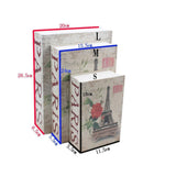 Decorative Hardcover Lockable Book Safe - Pisa